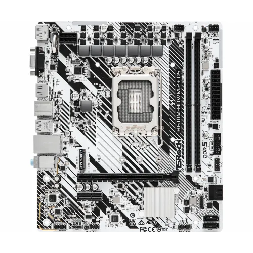 ASRock H610M-HDV/M.2+ D5/LGA1700 Matična ploča  slika 1