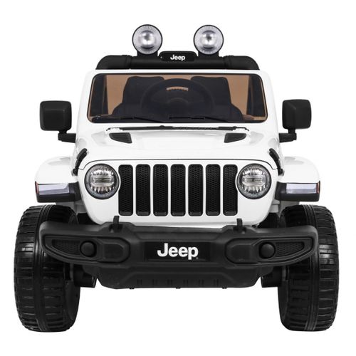 Licencirani auto na akumulator Jeep Wrangler Rubicon 4x4 - bijeli slika 2