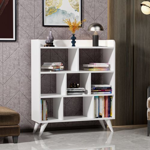 Florida White Bookshelf slika 2