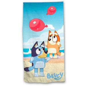 Bluey microfibre beach towel