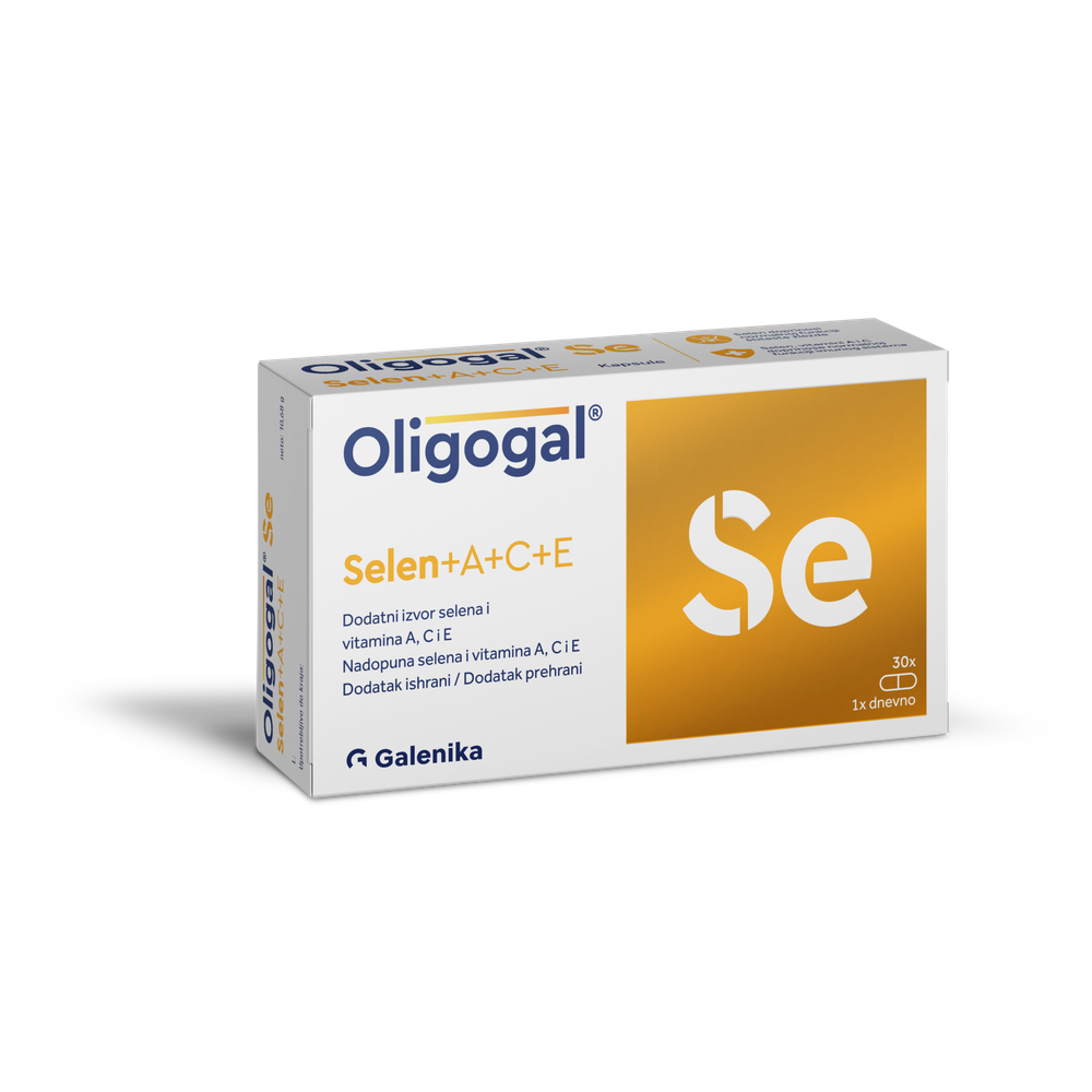 OLIGOGAL-SE CAPS A30 - Selen i Vitamini A, C, E slika 1