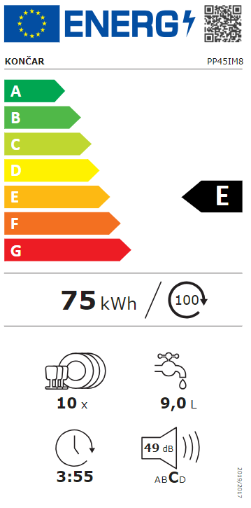 Energetski certifikat E