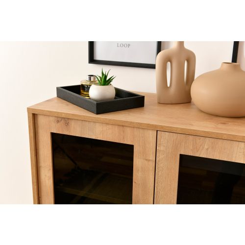 Woody Fashion Stol za posuđe, Calvin Sideboard Glass slika 3