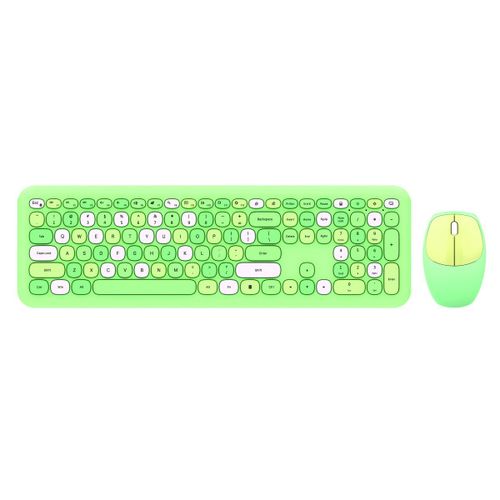 MOFII WL RETRO set tastatura i miš u ZELENOJ boji slika 1