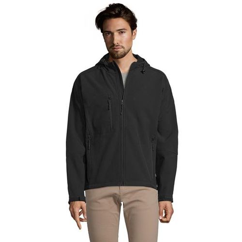 REPLAY MEN softshell jakna - Crna, XXL  slika 1