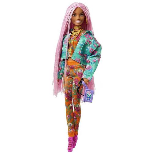Barbie EXTRA Pink pletenice slika 2