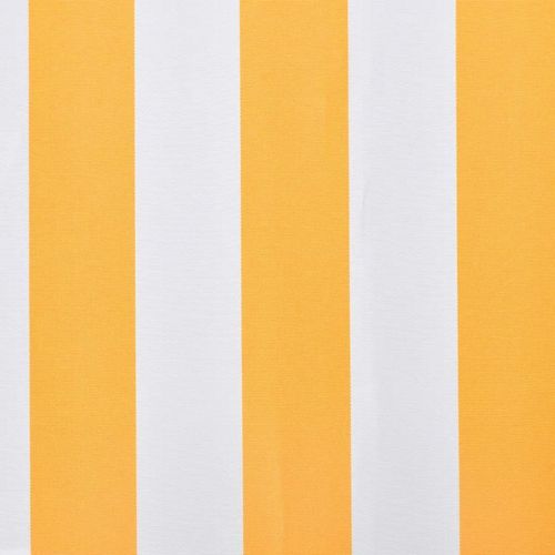 Platno za tendu boja suncokreta i bijela 3 x 2,5 m (bez okvira) slika 2
