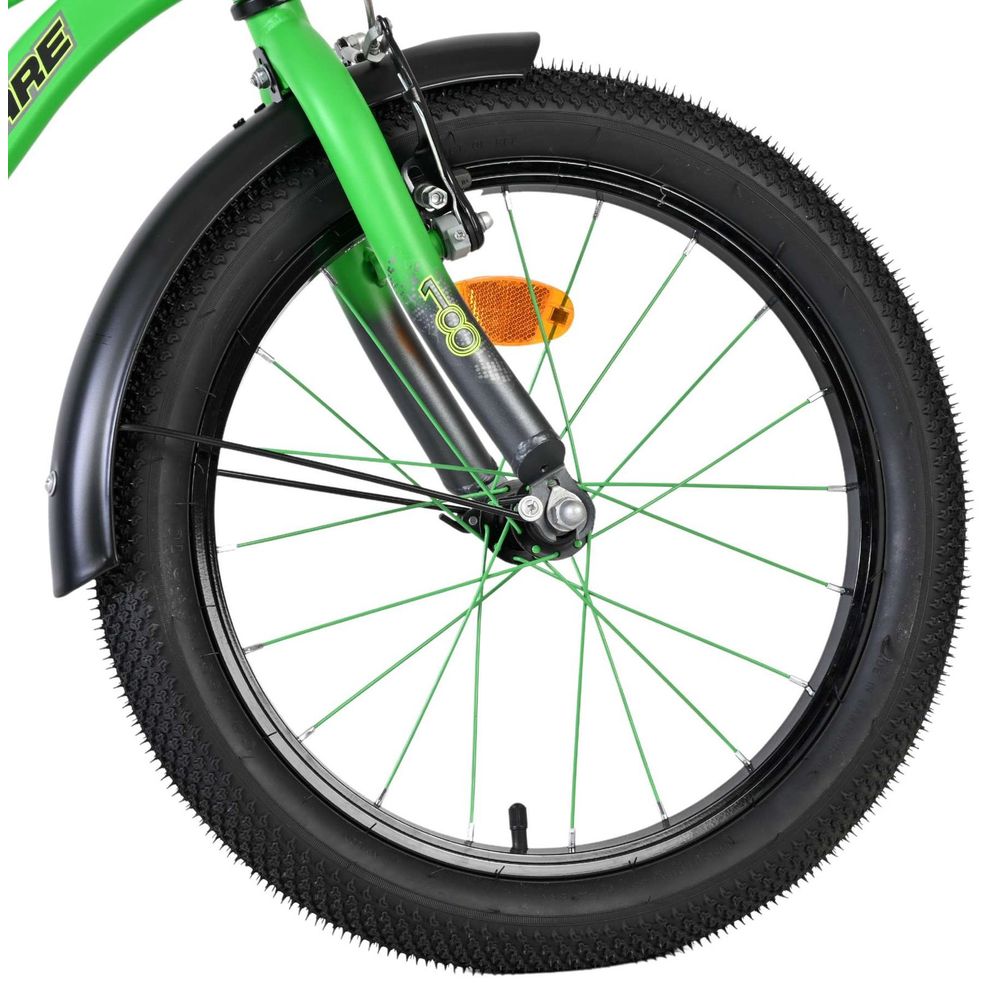 Volare dječji bicikl Thombike 18″ zeleno-sive boje slika 3