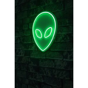 Wallity Ukrasna plastična LED rasvjeta, Alien - Green