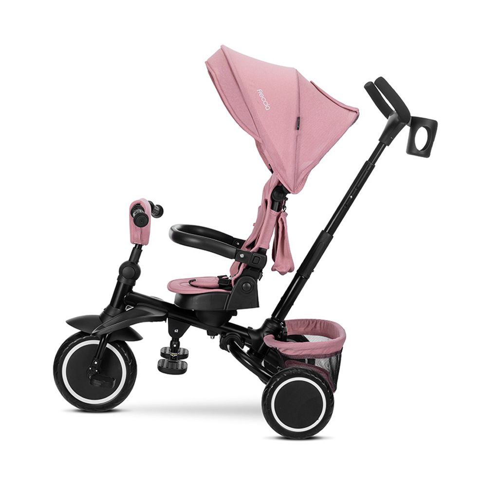 Lorelli Sklopivi tricikl sa rotirajućim sjedištem Freccia 360°, Pink slika 2