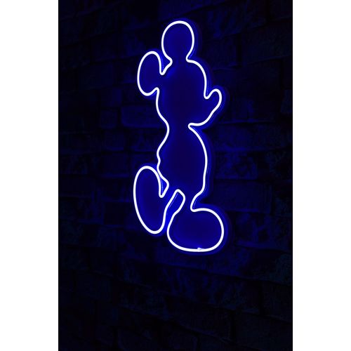 Wallity Ukrasna plastična LED rasvjeta, Mickey Mouse - Blue slika 9