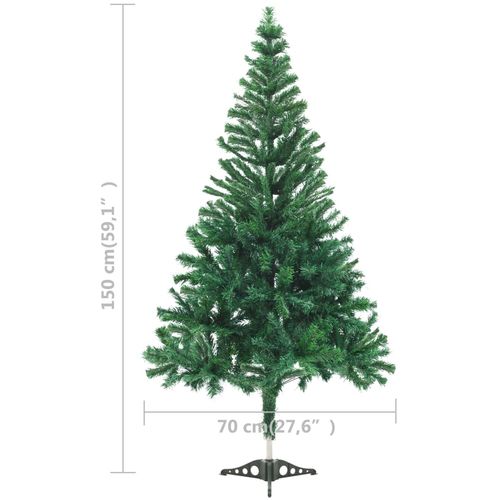 Umjetno božićno drvce sa stalkom 150 cm 380 grana slika 28