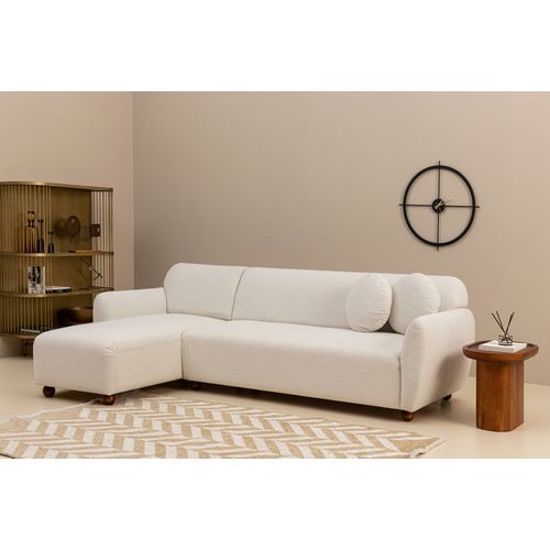 Atelier Del Sofa Kutna garnitura EDDY bijela desni kut, Eddy Corner Left (CHL-3R) - White slika 6