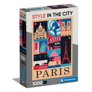 Clementoni Puzzle CL39843 Style In The City Paris 1000kom