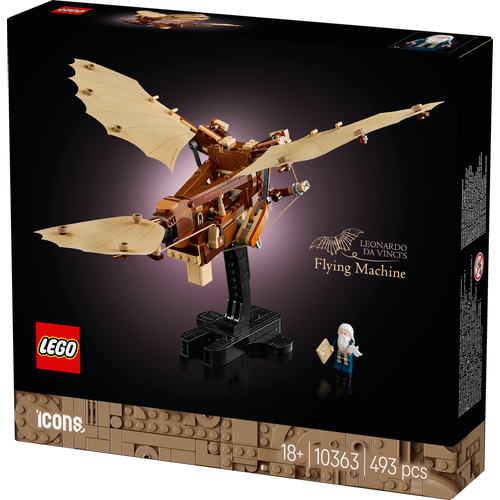 LEGO® ICONS 10363 Leteći stroj Leonarda da Vincija slika 5