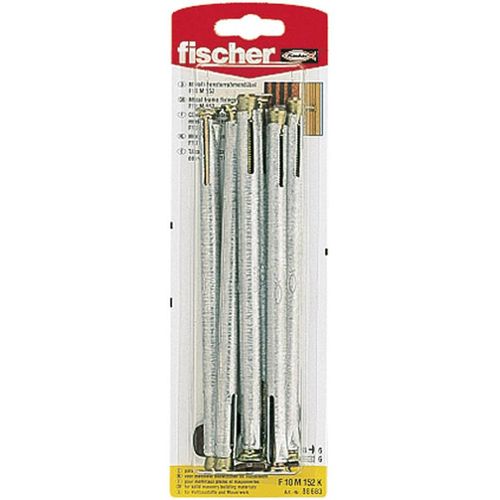 Fischer F 10 M 152 K metalni tipl za okvire 152 mm 10 mm 88683 6 St. slika 1