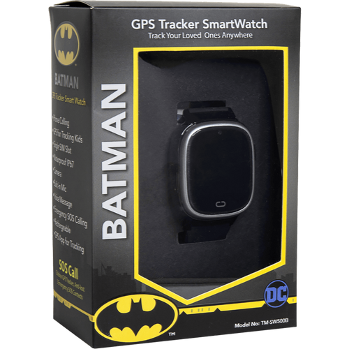 DC Pametni sat, Batman, GPS, SIM card slot, IP67 - BATMAN GPS Tracker SmartWatch slika 2