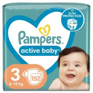 Pampers Active Baby Pelene MB Midi  152 kom