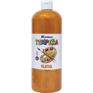 Tempera 1000ml boca KARBON zlatna