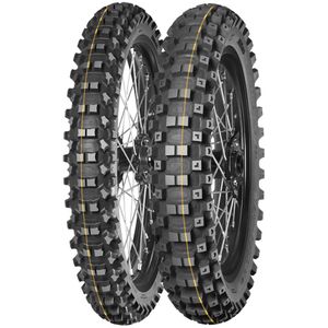 Mitas moto gume 120/90-18 65R TerraForce - EX MH Super R TT / rumena črta