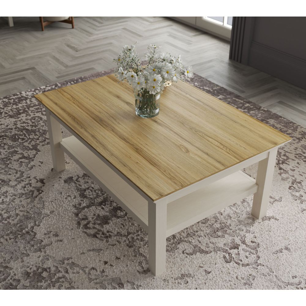 Kafa stol FRN-21024 - Krem, Hrast, Sivi slika 4