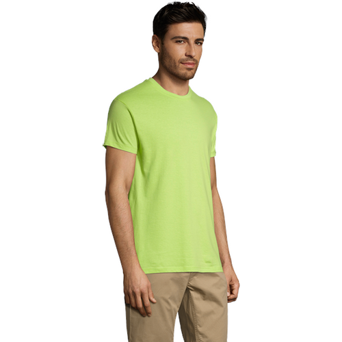 REGENT unisex majica sa kratkim rukavima - Apple green, L  slika 3