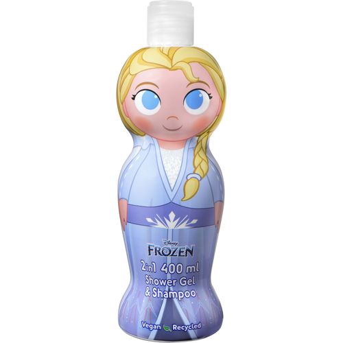 AIR VAL gel za tuširanje i šampon Frozen Elsa 1D 400ml slika 1