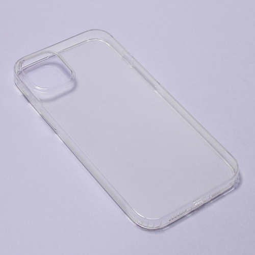 Torbica silikonska Ultra Thin with pluggy za iPhone 14 Plus 6.7 transparent slika 1