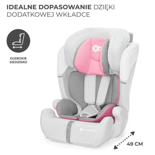 Kinderkraft auto sedište Comfort Up 2 I-Size 76-150 Pink slika 8