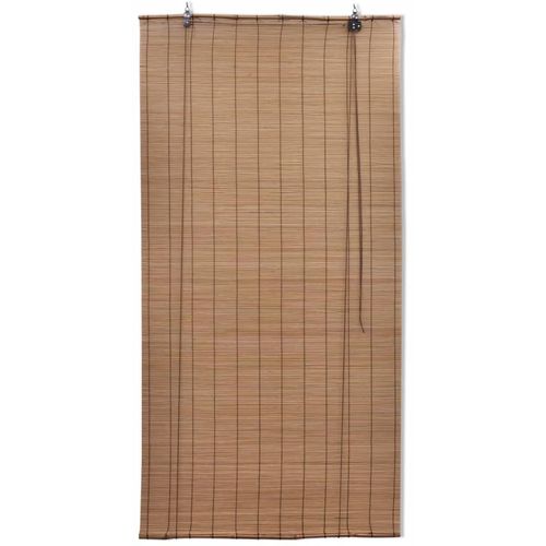Rolo zavjesa od bambusa smeđa boja 80 x 160 cm slika 7