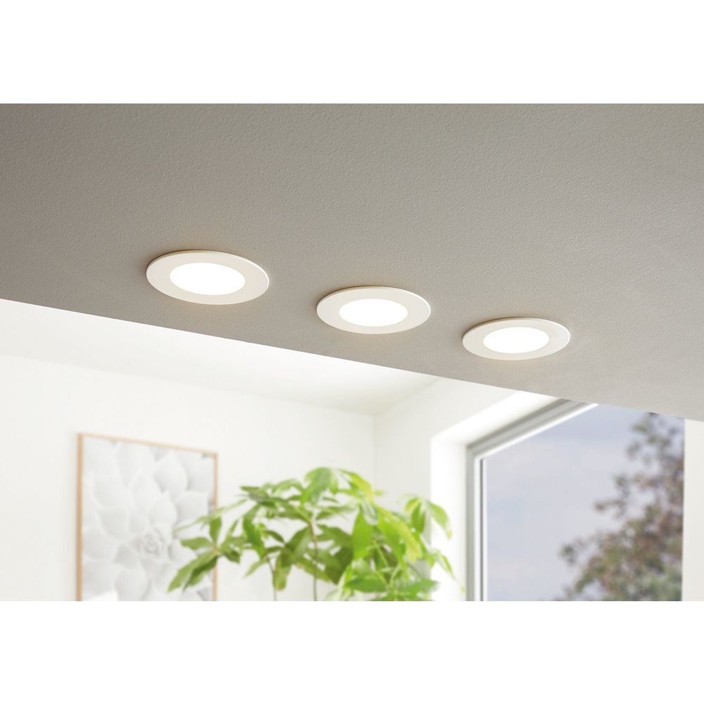 Eglo Fueva-a ugradbena led, 5w, prom 120, sa daljinskim dimabilna, bijela  slika 8