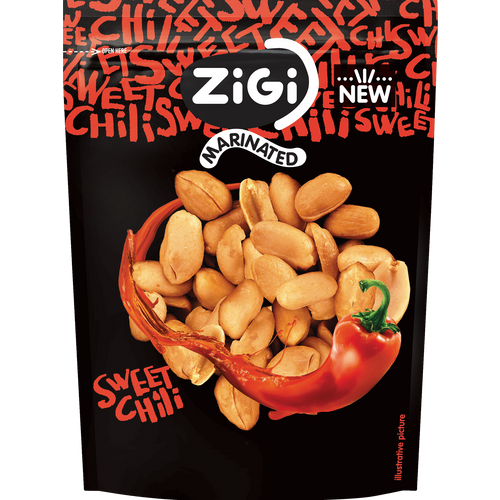 Zigi Marinated kikiriki Sweet Chili 70g slika 1