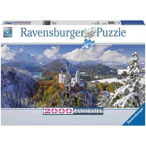 Ravensburger Puzzle Neuschwanstein 2000kom slika 1