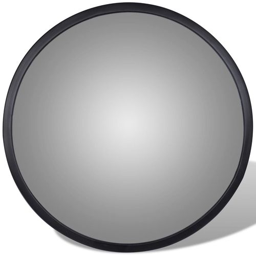 Konveksno unutrašnje plastično akrilno ogledalo, crno, 30 cm slika 9