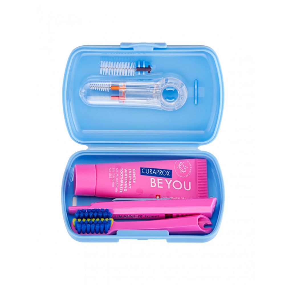 Curaprox Putni set Ortho, Plavi slika 1