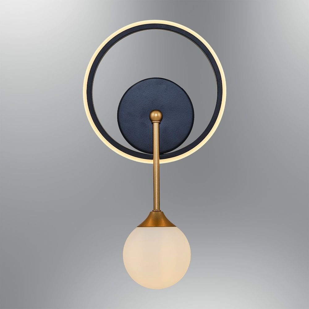Zidna lampa L1139 - Crna slika 4