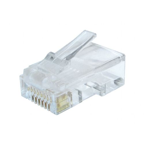 LC-8P8C-002/50 Gembird CAT6 UTP Modular plug 8P8C 30u gold plated RJ45, 50 u pak /CENA PO PAKOVANJU slika 1