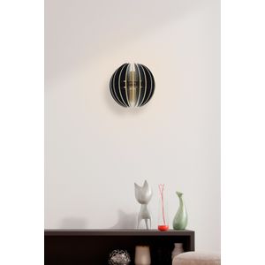 208-SS Crna Zidna Lampa