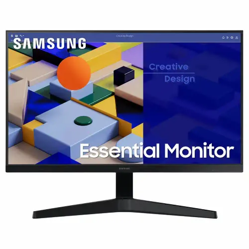 Monitor 27 Samsung LS27C310EAUXEN 1920x1080/FHD IPS/75Hz/5ms/VGA/HDMI/HDCP/Freesync/VESA/crna slika 1