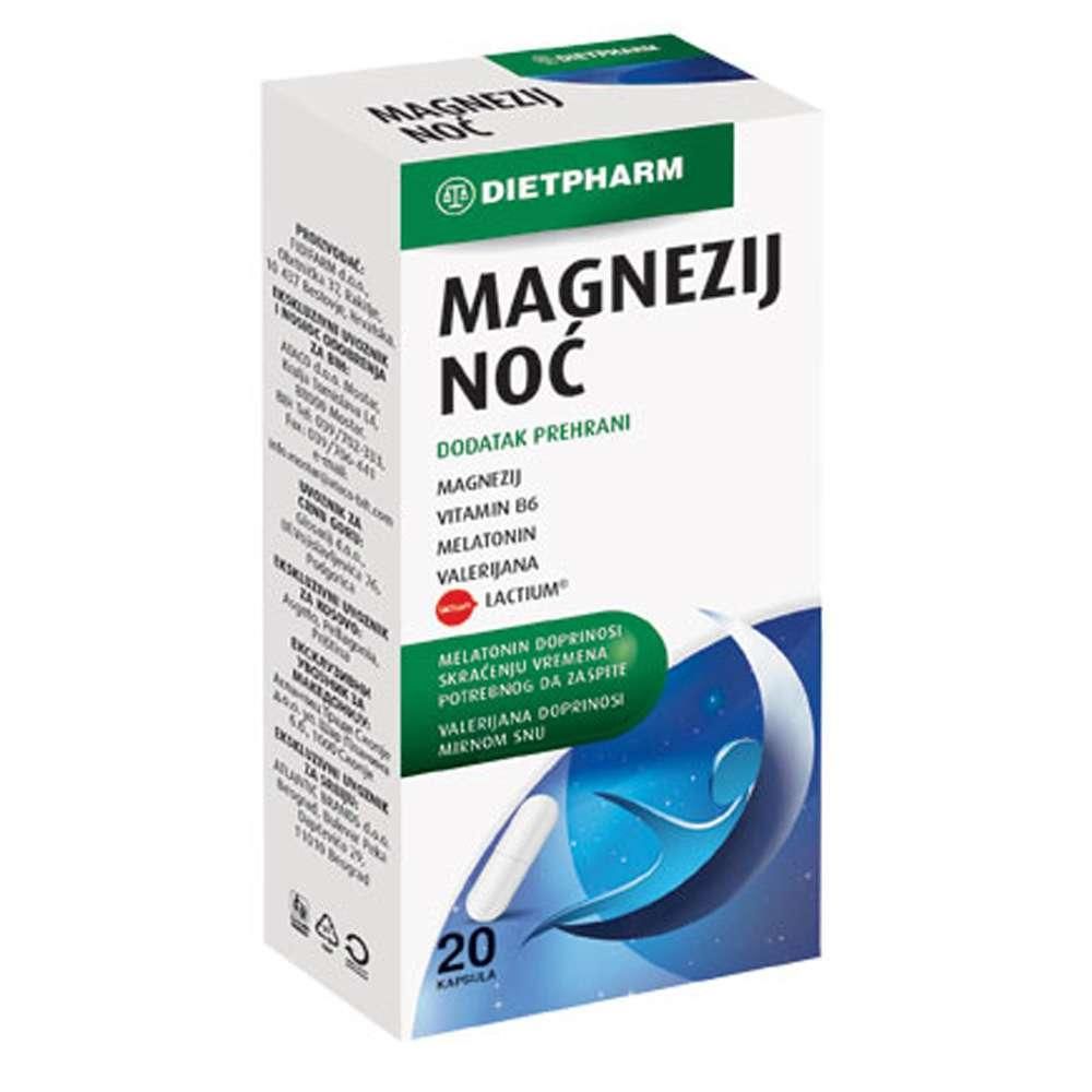 DIETPHARM MAGNEZIJ NOC 20 KAP slika 1