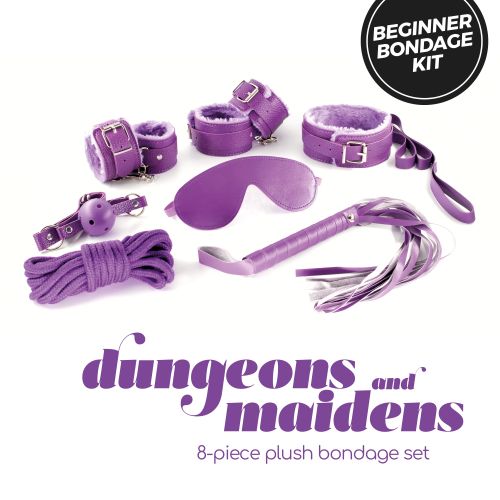 CRUSHIOUS DUNGEONS &amp; MAIDENS BDSM KIT PURPLE slika 8