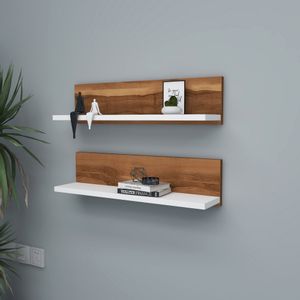 Shelf - Walnut, White Walnut
White Wall Shelf