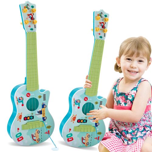 Woopie akustična gitara za djecu: zelena, 43 cm slika 3