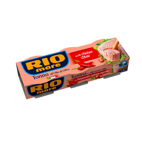 RIO mare tuna maslinovo ulje hot 3x80 g slika 1