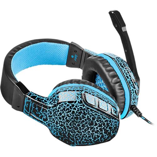 Natec NFU-0863 FURY HELLCAT, Gaming Headset with Volume Control, 3.5mm Stereo, LED Backlit (USB), Black/Blue slika 3