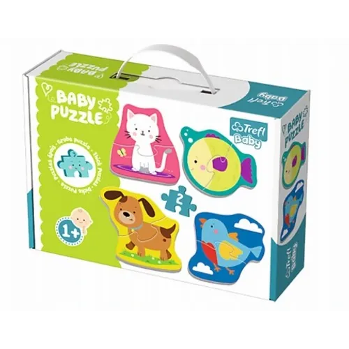 TREFL baby puzzle životinje (2,2,2,2) 36074 slika 1