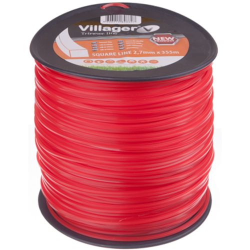 Silk za trimer 3.0mm x 261m (5lb) - četvrtasta nit Villager slika 1