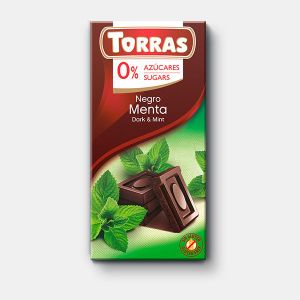 Torras Tamna čokolada s mentom 75 G