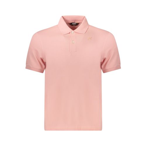 K-WAY POLO SHORT SLEEVE MEN PINK slika 1