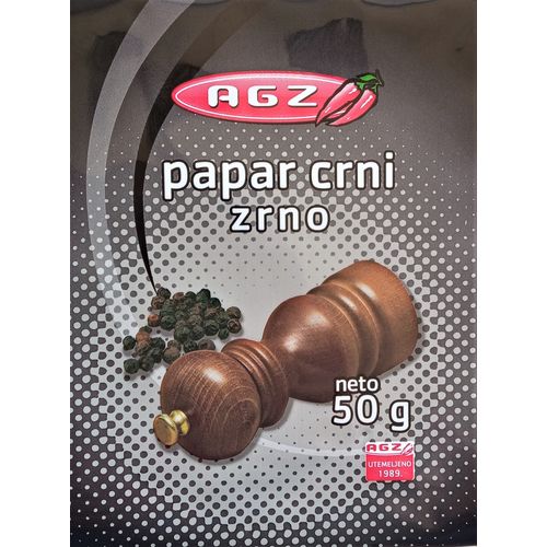 AGZ papar crni zrno 50 g slika 1